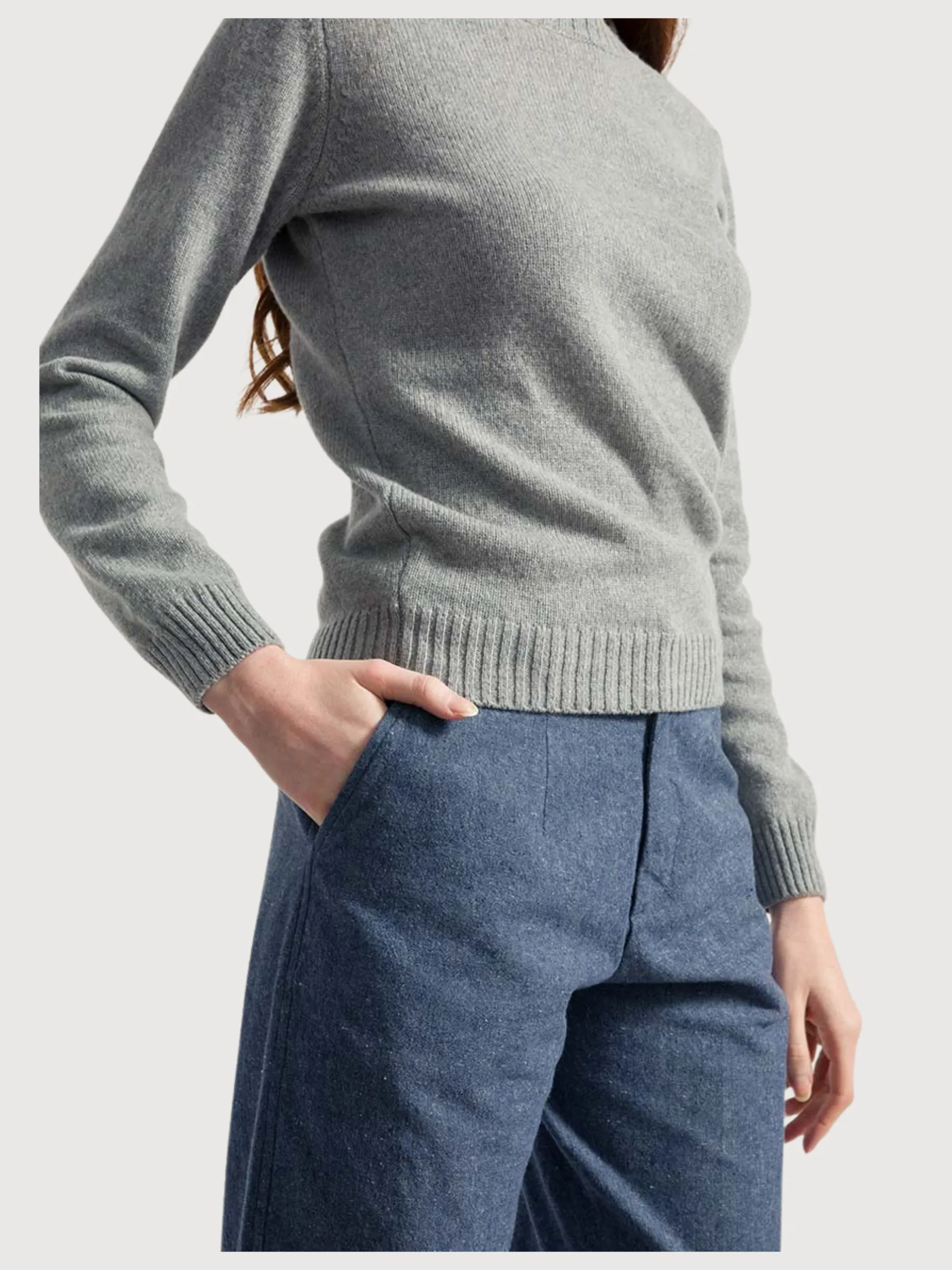 Laura Grey Woman Wool Pullover | Rifò