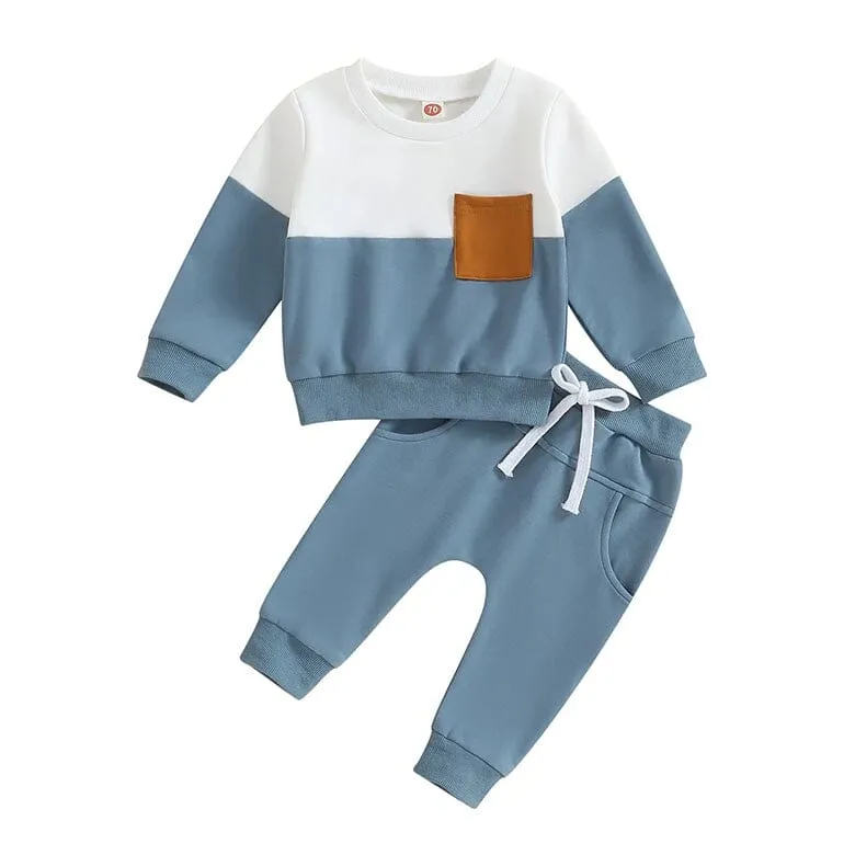 Long Sleeve Pocket Baby Set