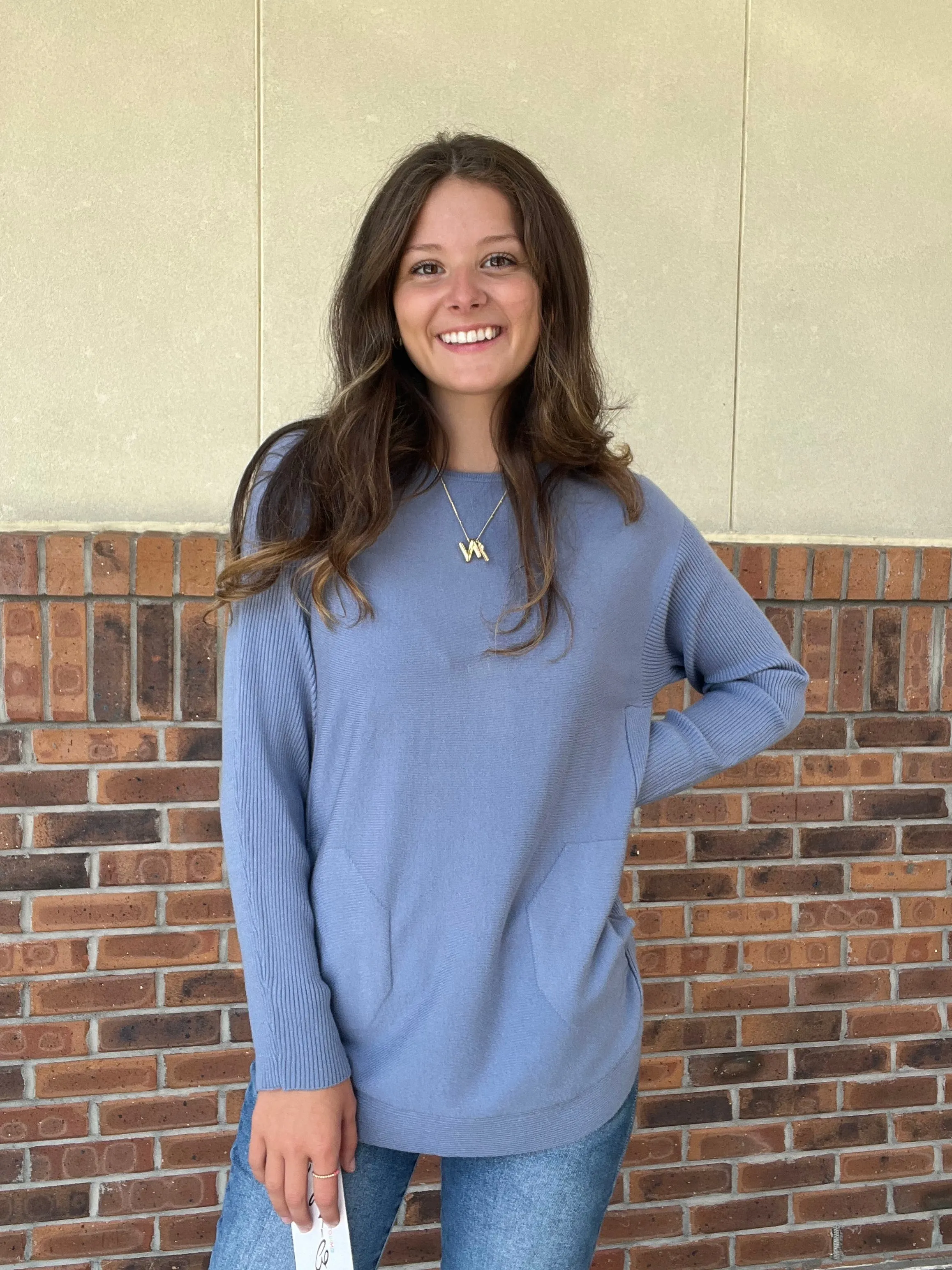 LuLu B Cozy Cashmere Lightweight Sweater