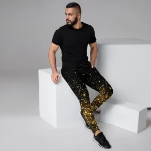 Luxurious Black & Gold Men's Joggers: Elevate Your Style & Comfort
