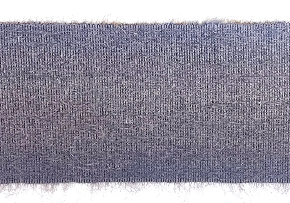 Luxurious Lavender Dust Mohair Blend Trim (Made in Italy)