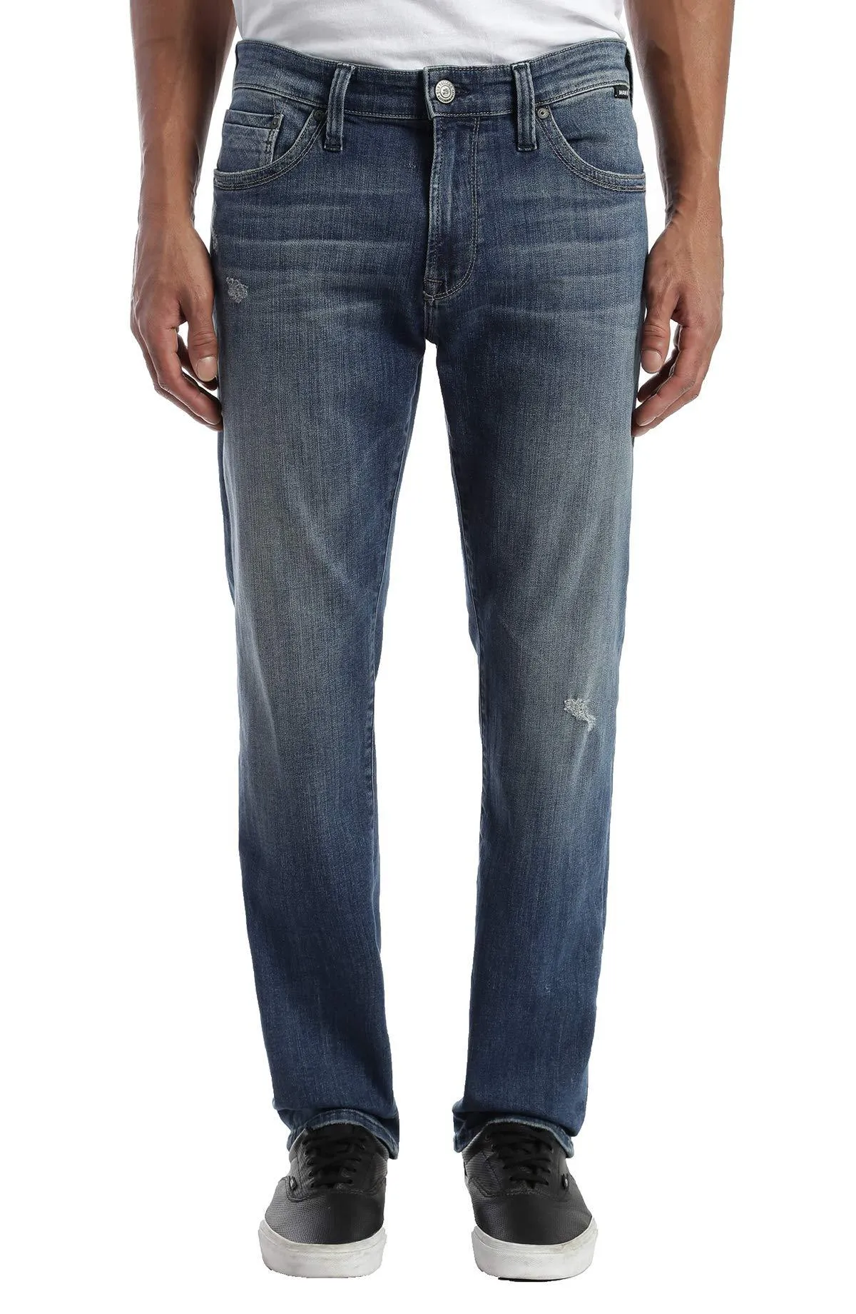 Mavi Men's Zach Size 33/32 Straight Leg Regular Fit Dark Blue Authentic Vintage