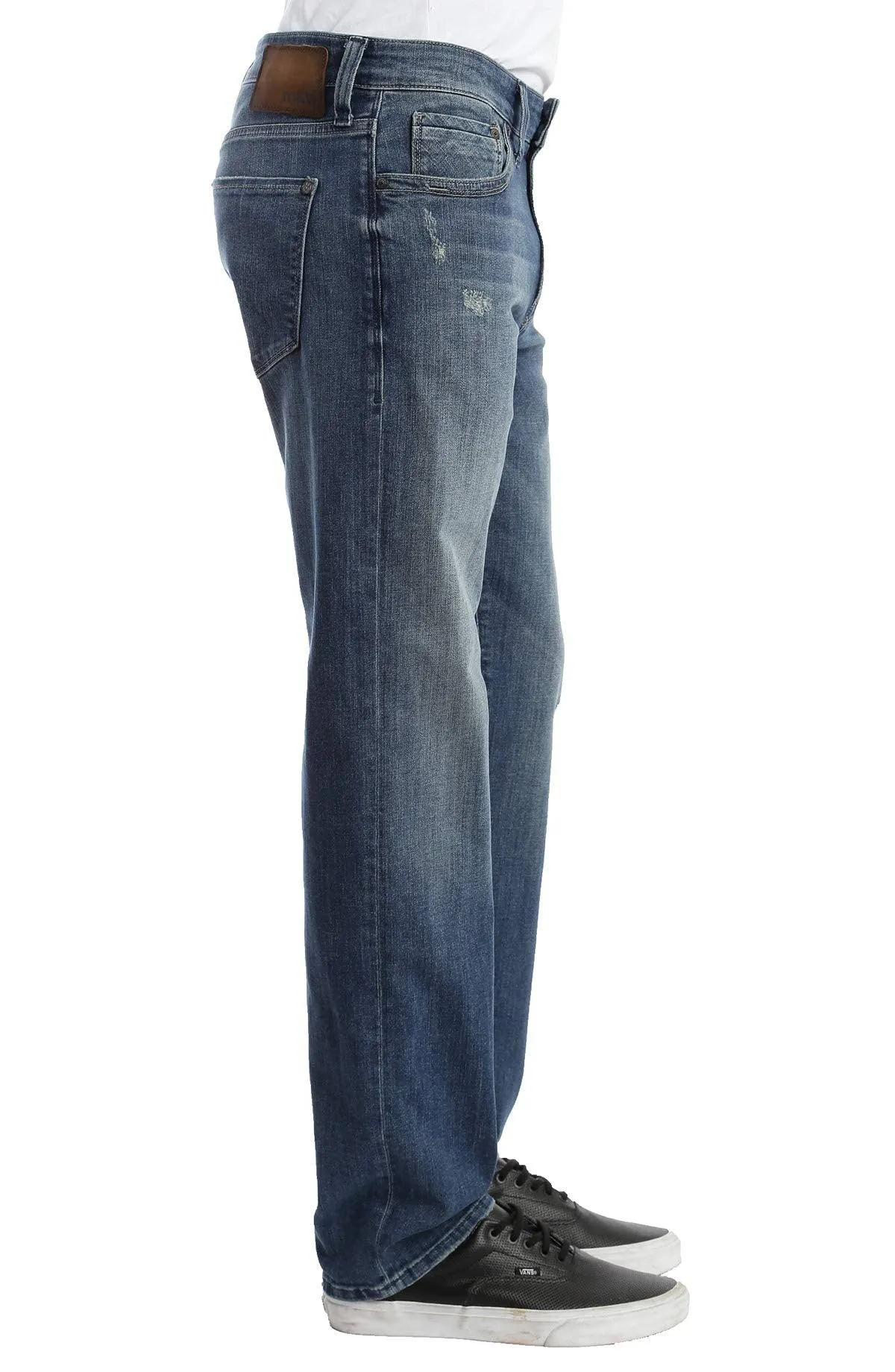 Mavi Men's Zach Size 33/32 Straight Leg Regular Fit Dark Blue Authentic Vintage