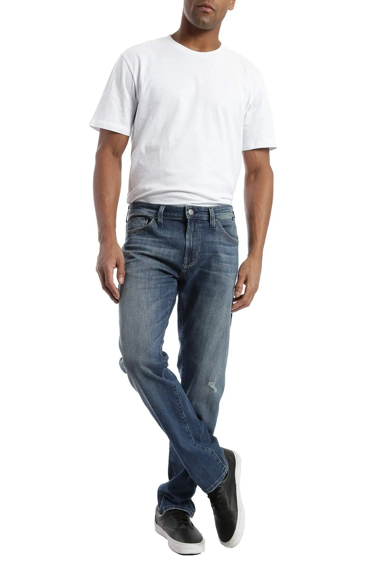 Mavi Men's Zach Size 33/32 Straight Leg Regular Fit Dark Blue Authentic Vintage