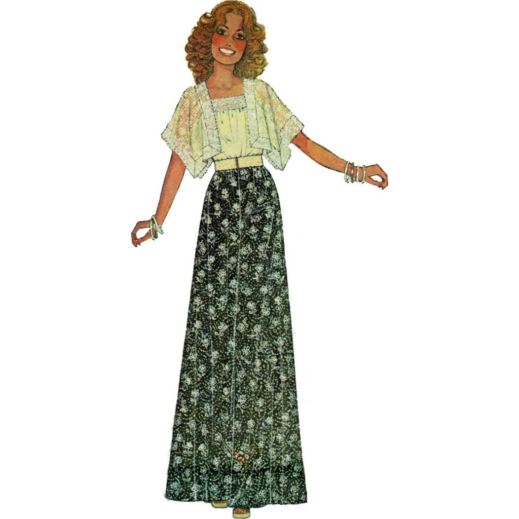 McCall's Pattern M8257 Misses' Tops, Skirt and Pants