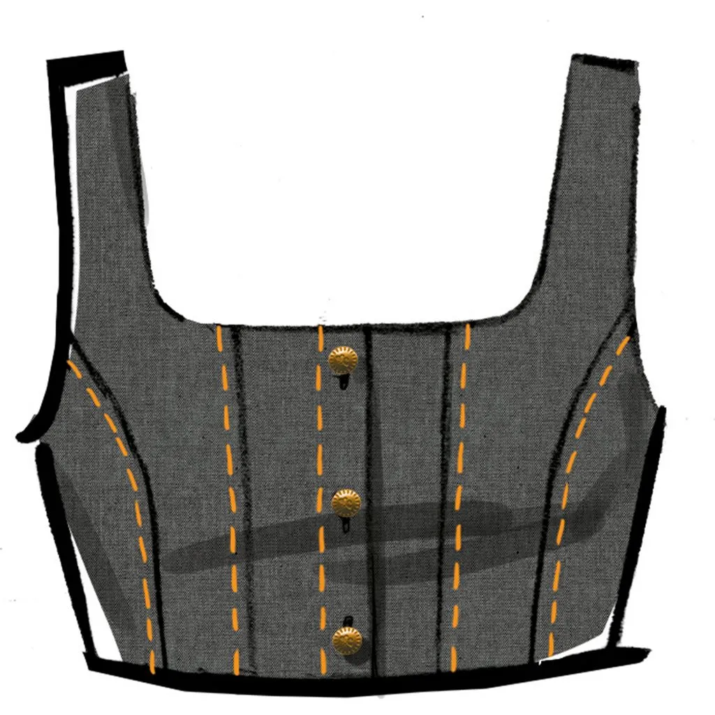 McCall's Pattern M8478 Misses' Corset Tops