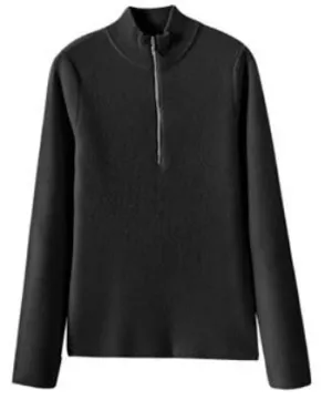 Melba cashmere sweater in black