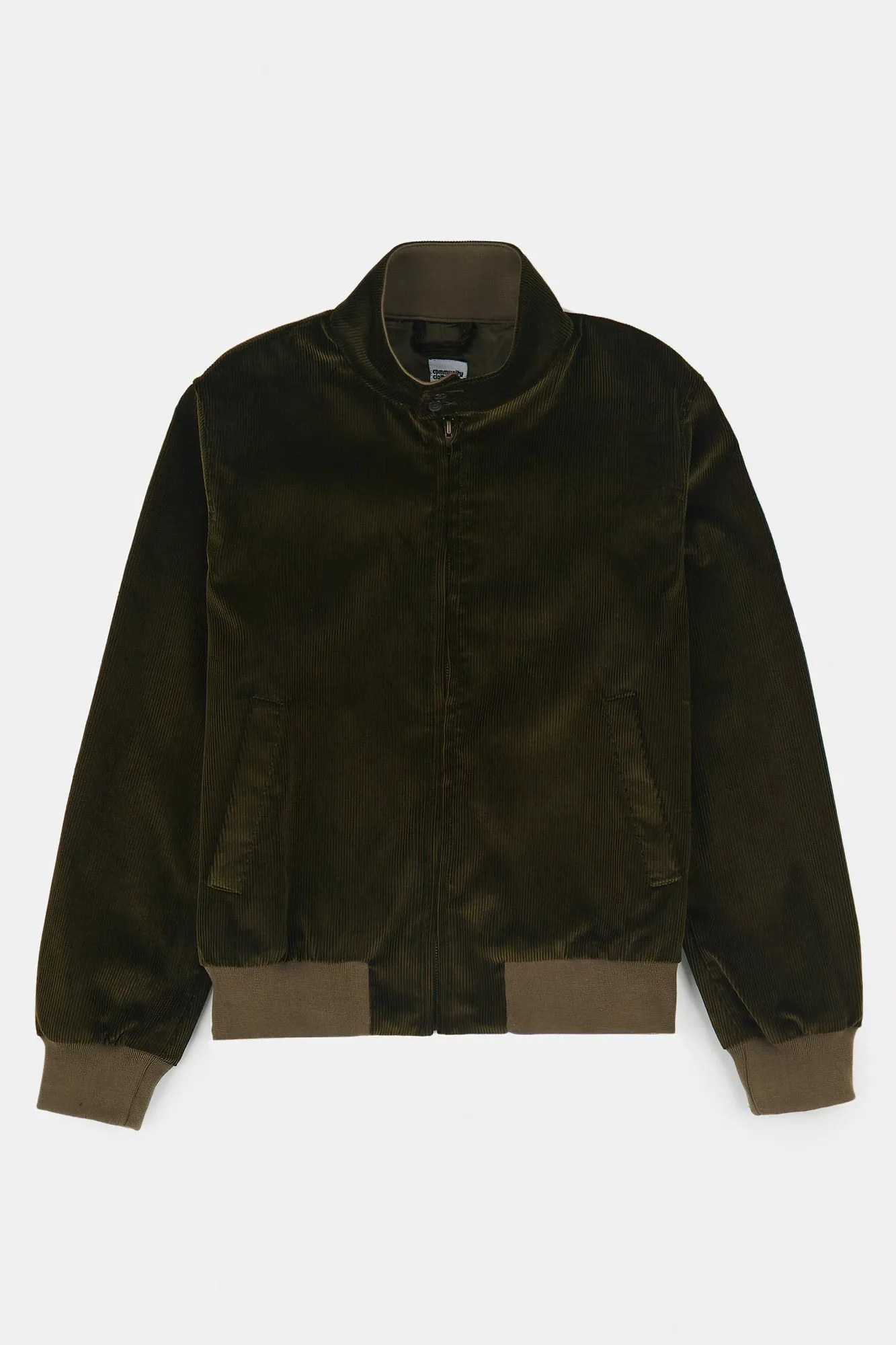 Men's Corduroy Harrington Jacket - Olive