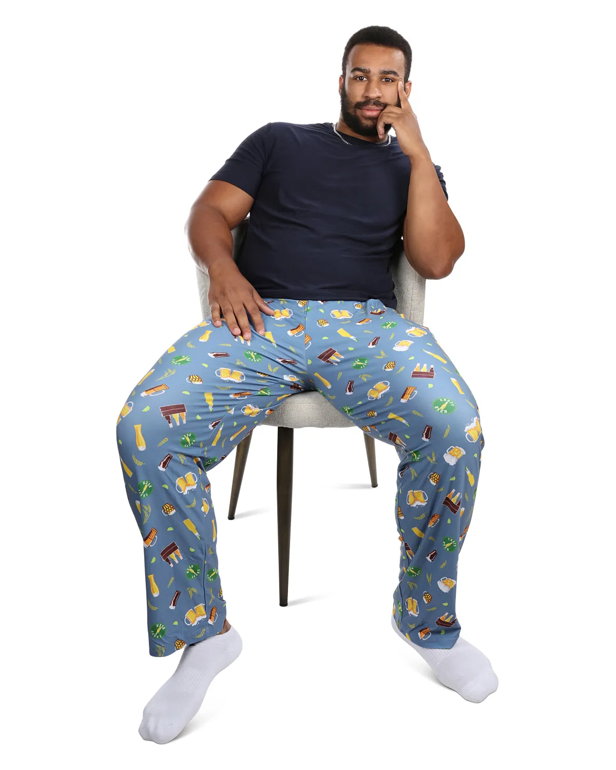 Men's Craft Beer Two Piece PJ Set in a Bag