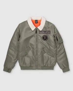 MEN'S KAAMIL SHERPA COLLAR FLIGHT JACKET