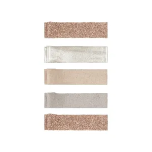 Mimi & Lula Nude Sparkle Glitter Clips