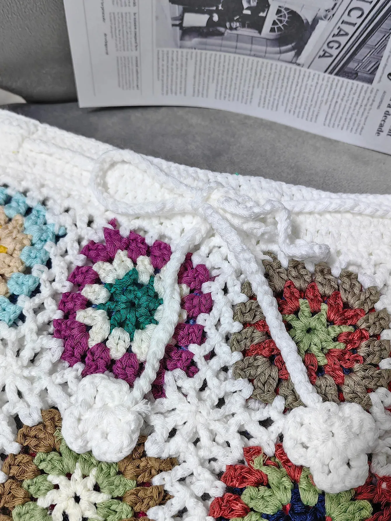 Momi Boho Crochet Shorts