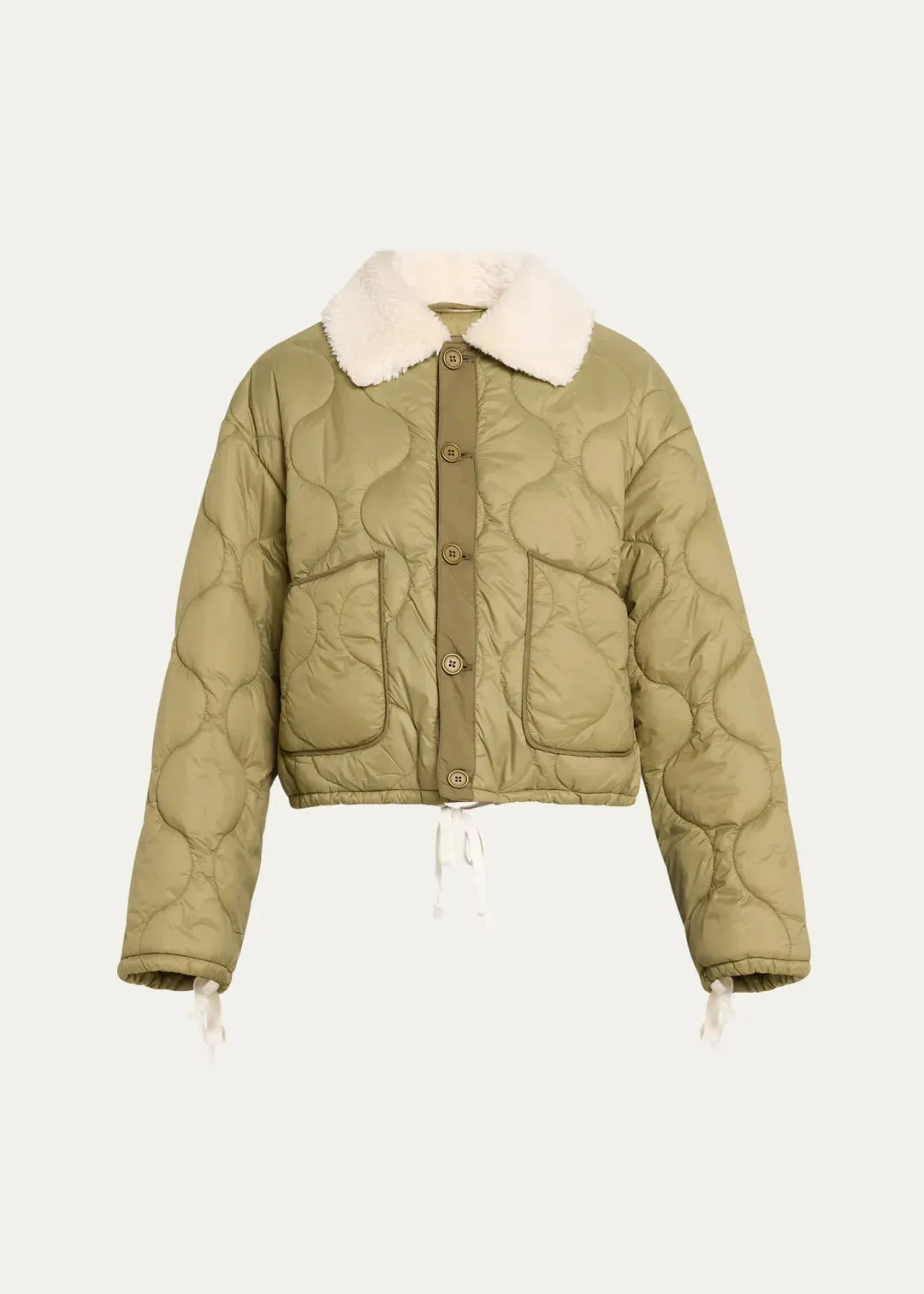 MOTHER DENIM THE ARMY BRAT JACKET