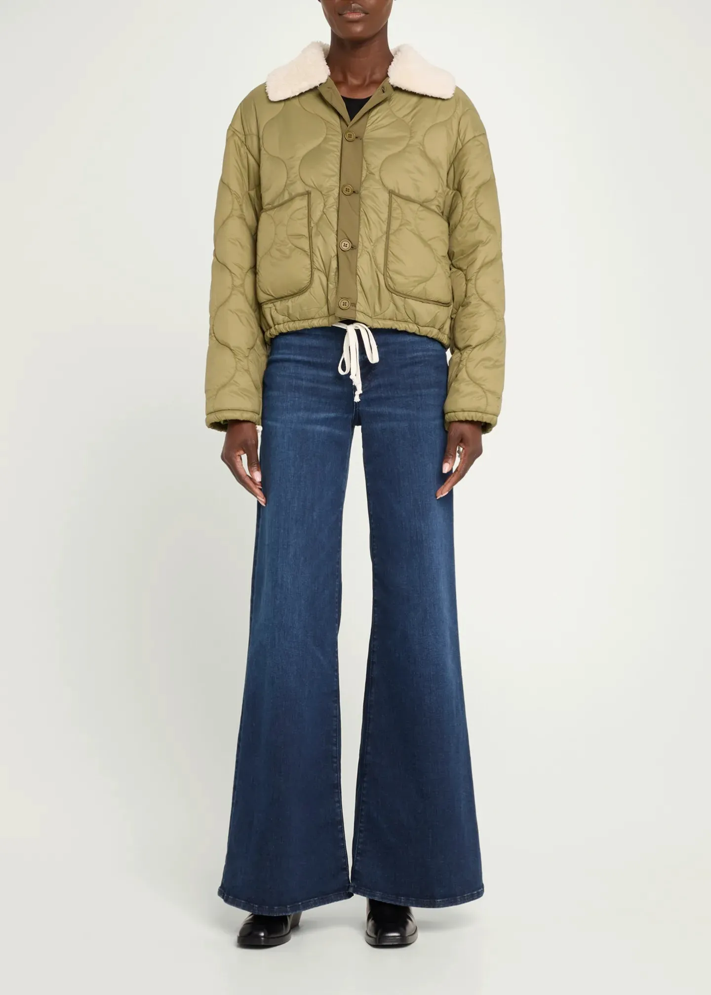 MOTHER DENIM THE ARMY BRAT JACKET