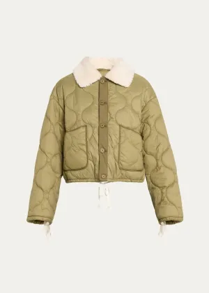 MOTHER DENIM THE ARMY BRAT JACKET