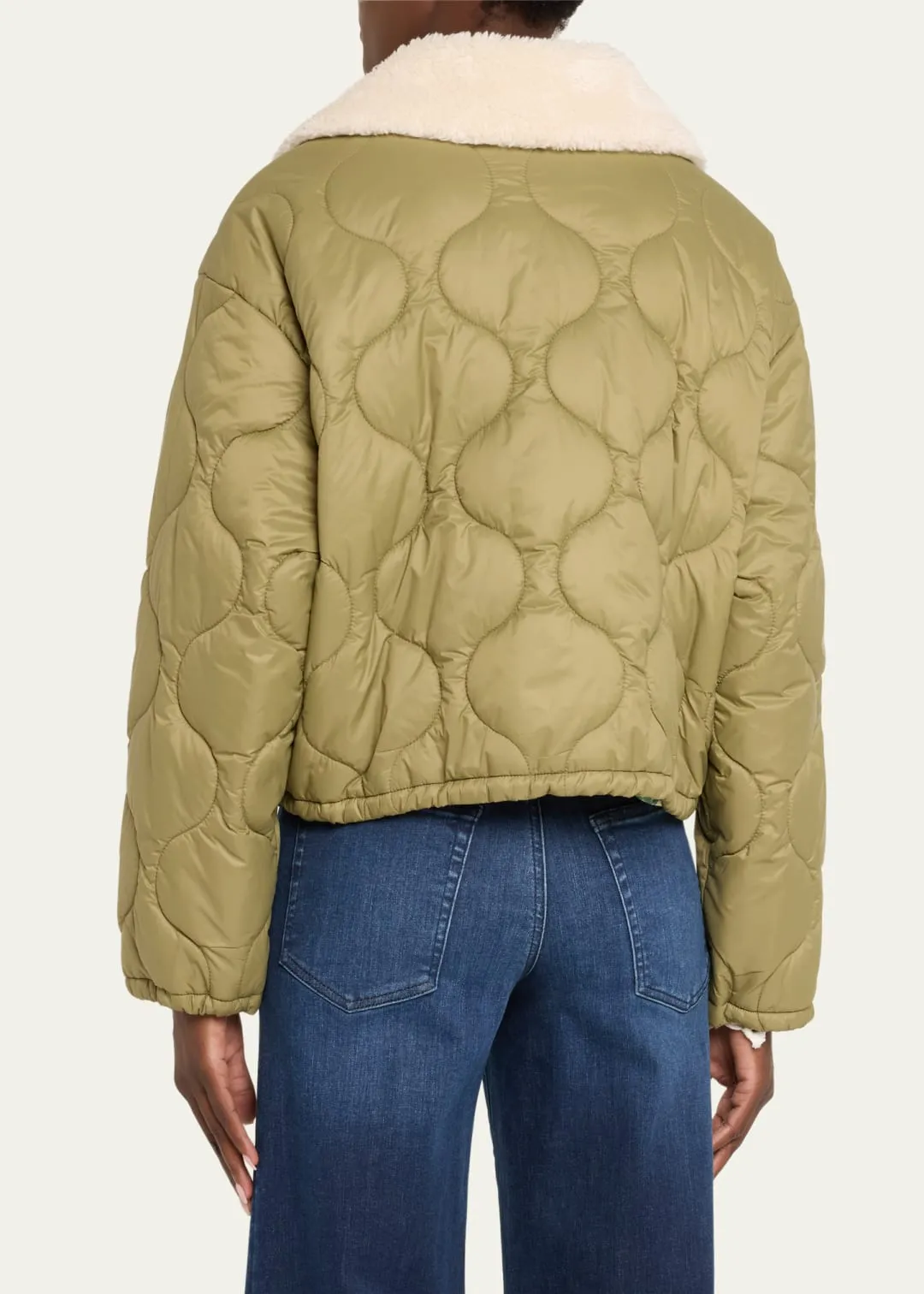 MOTHER DENIM THE ARMY BRAT JACKET