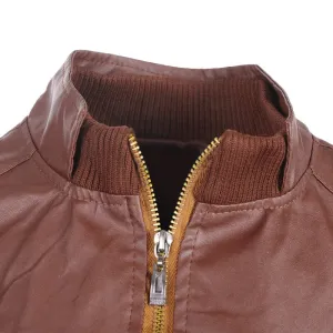 Motorcycle Leather fashion Jackets