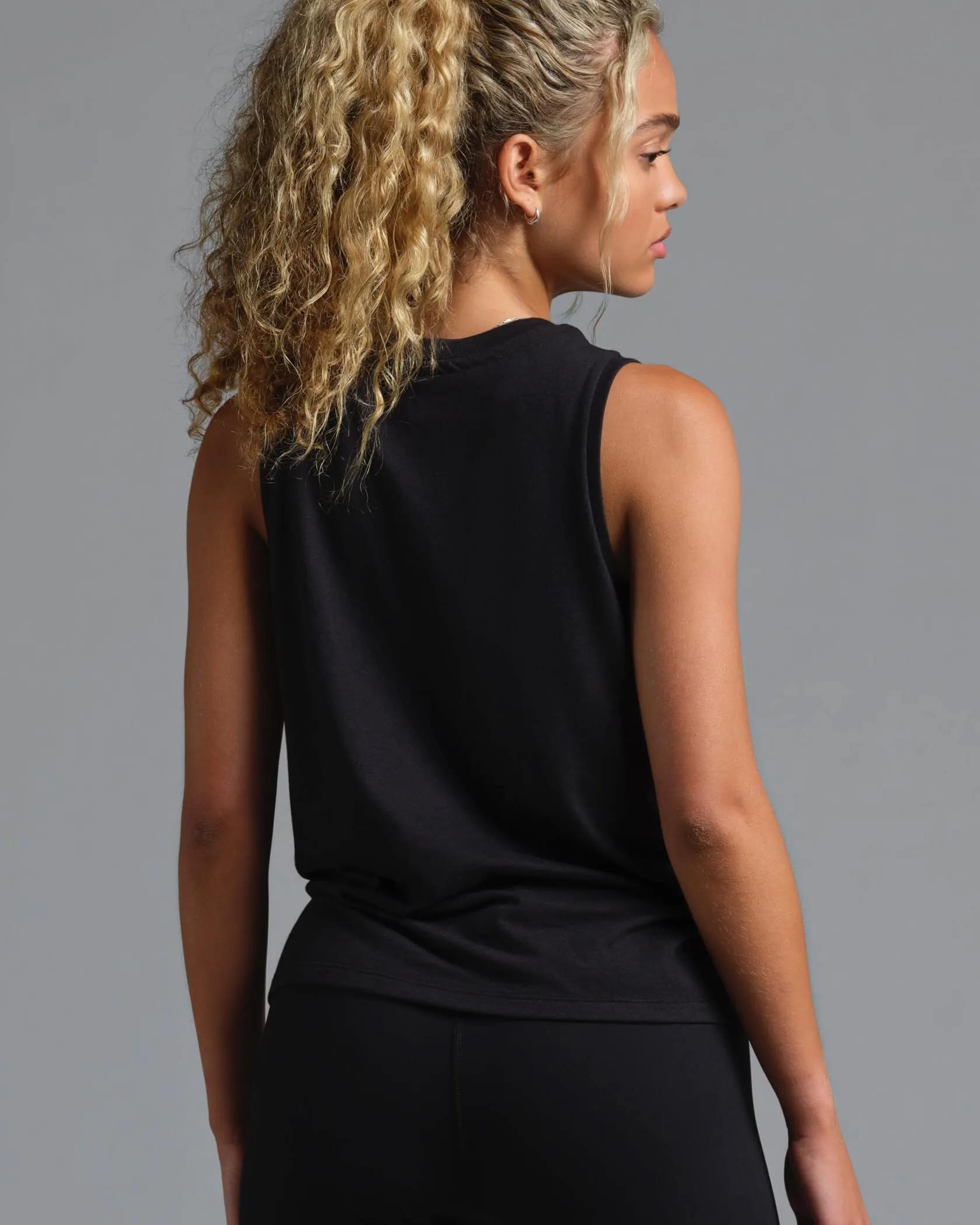 Municipal Women's Origin Tank - BLACK/WHITE