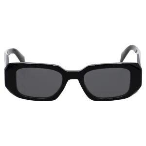 Prada Square Sunglasses SPR 17W in Black Acetate