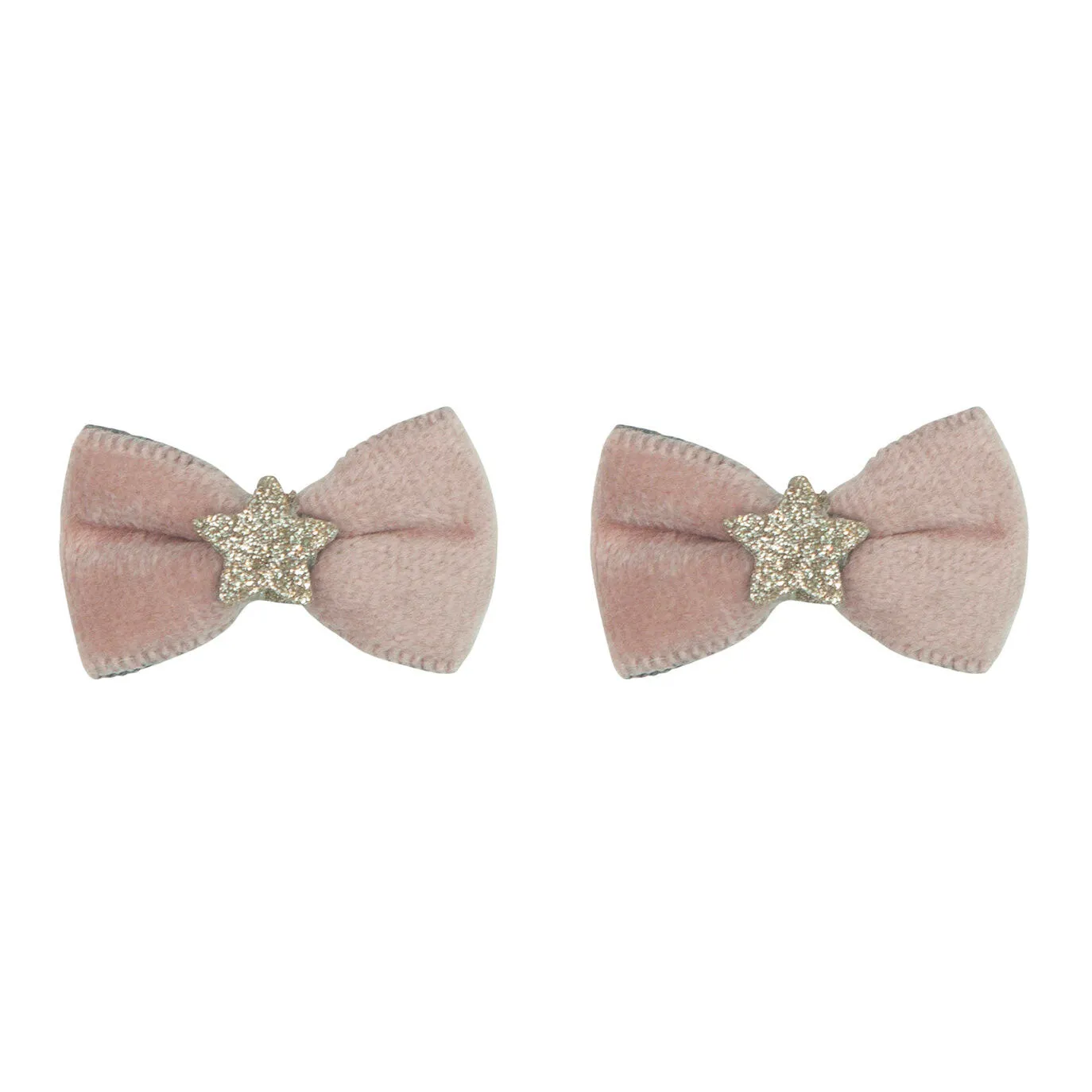 Prima Ballerina Bow Mini Hair Clips (set of 2)