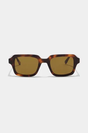 Retro Square Frame Sunglasses