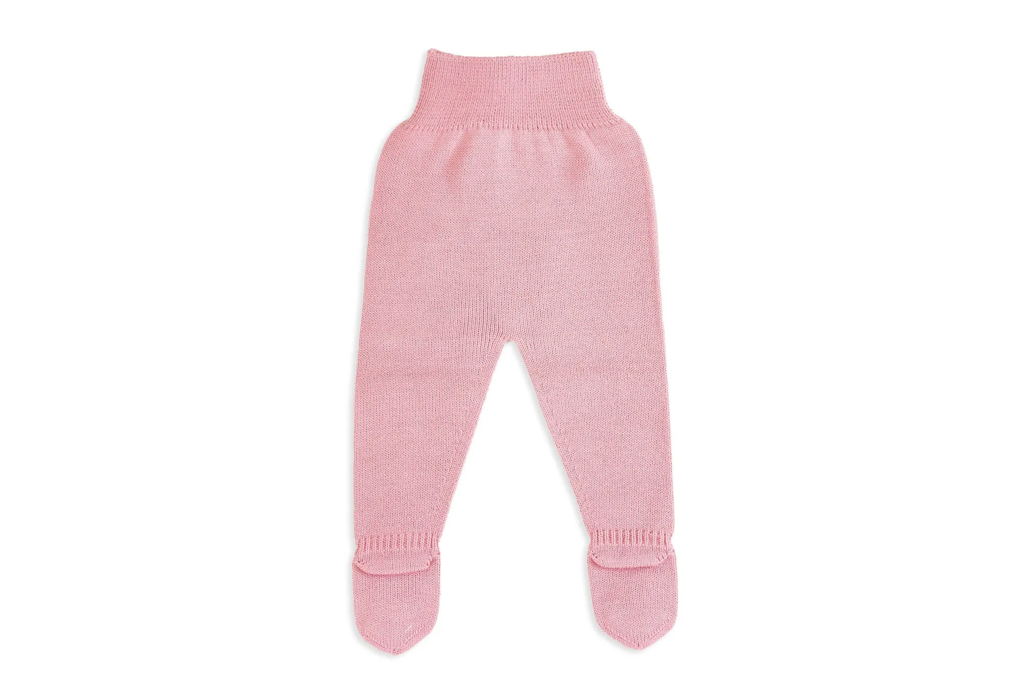 Rose & Ivory Three-Piece Knit Baby Set
