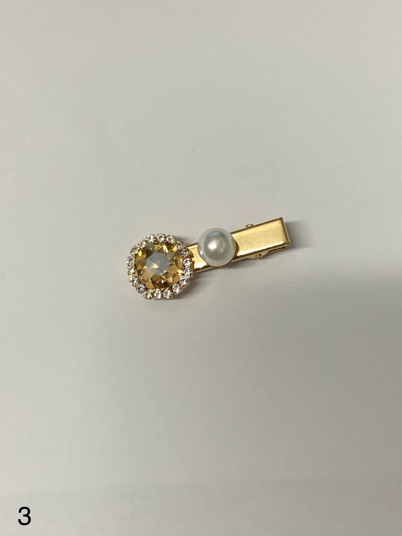 Selection of Floral Diamond Hair Clips