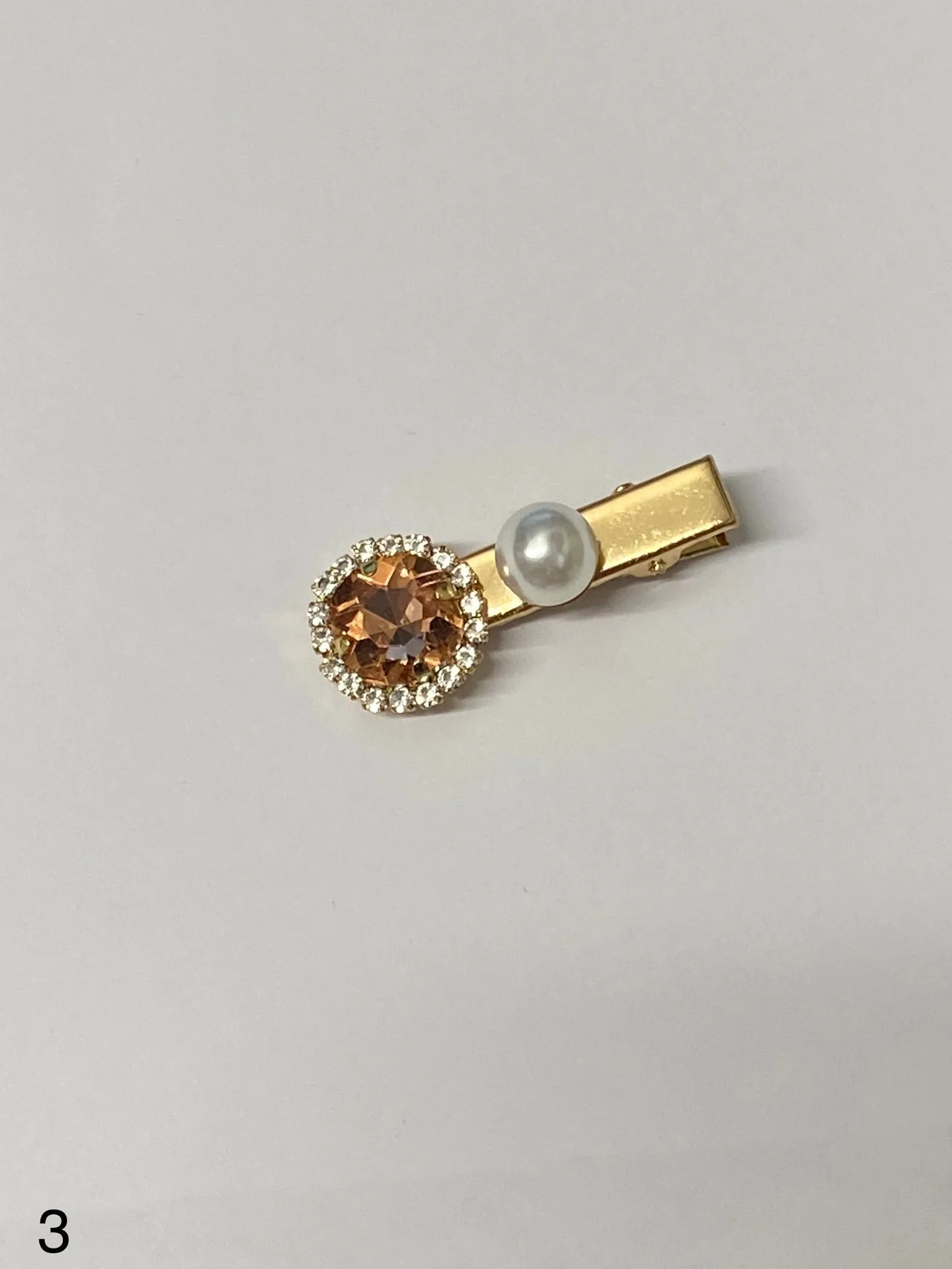 Selection of Floral Diamond Hair Clips