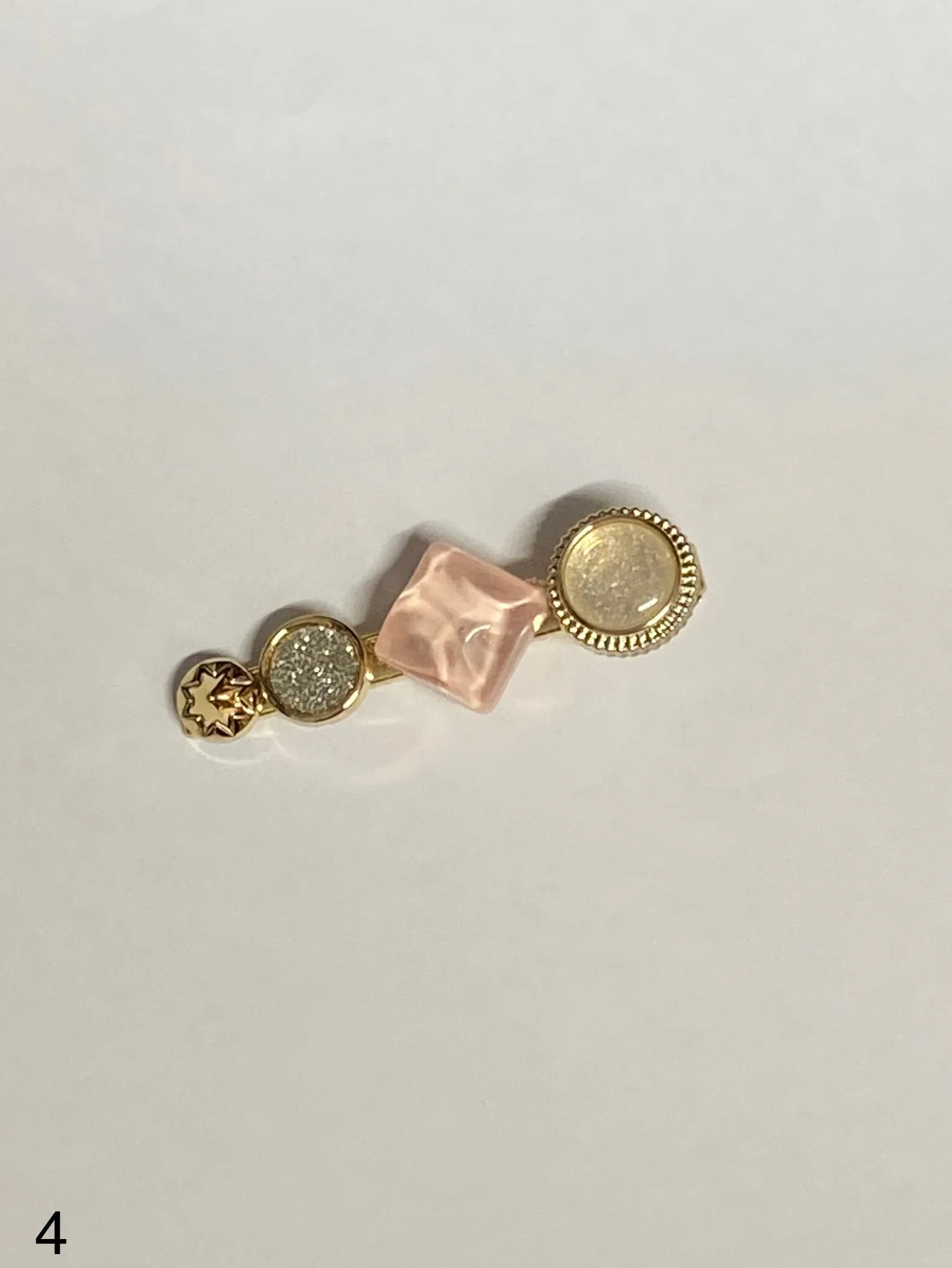 Selection of Floral Diamond Hair Clips