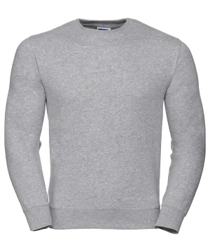 Set-in sleeve sweatshirt | Light Oxford