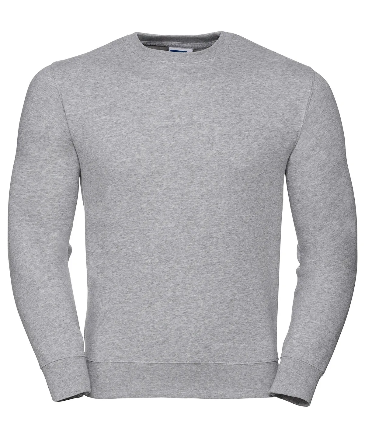 Set-in sleeve sweatshirt | Light Oxford