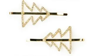 SILVER SNOWFLAKE CHRISTMAS CLIPS