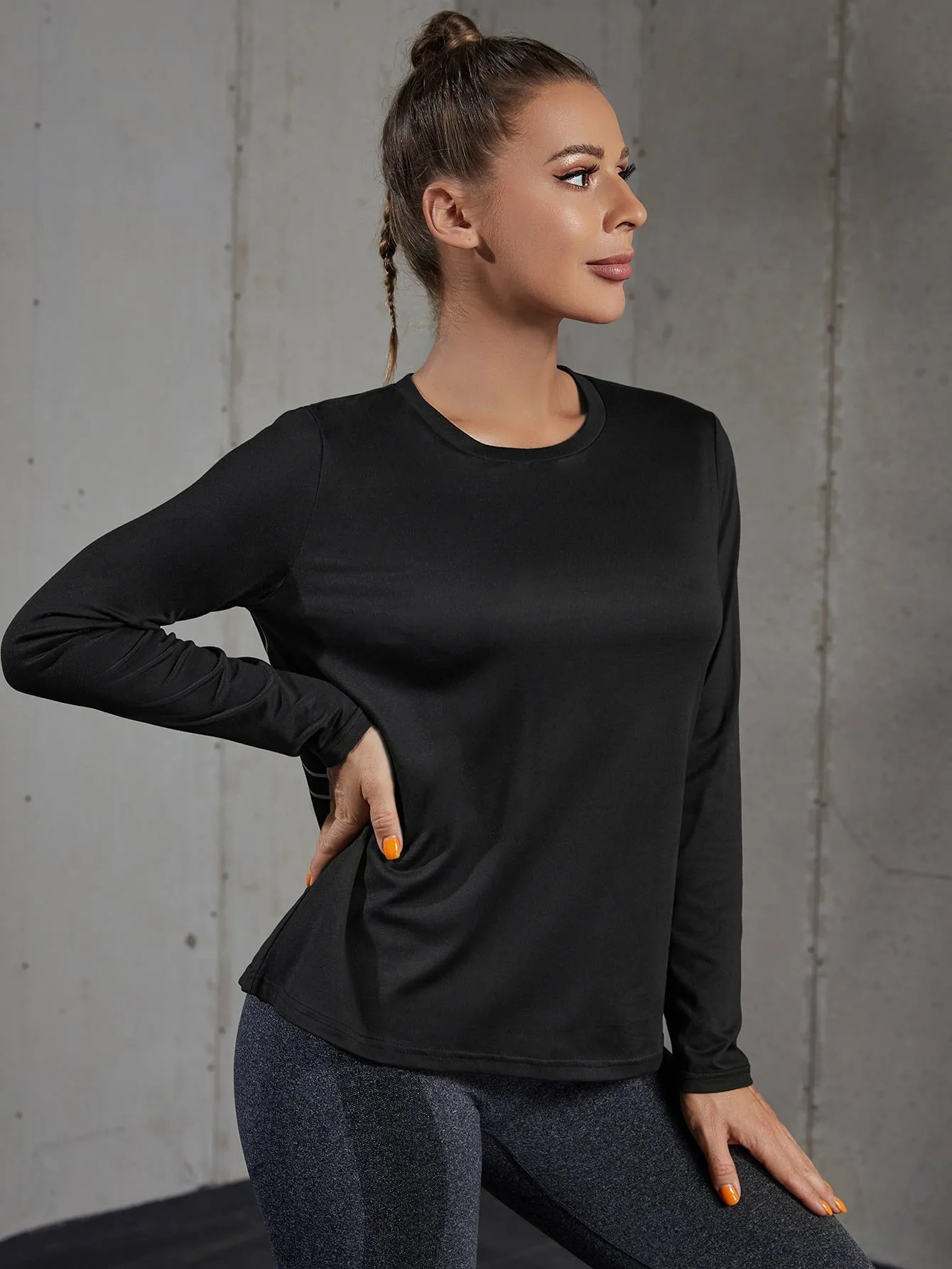 Slogan Graphic Active Tee SS23