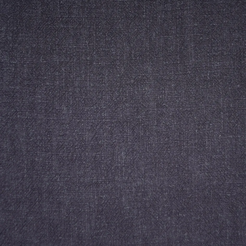 Slub Texture Linen Blend Solid Slate SY