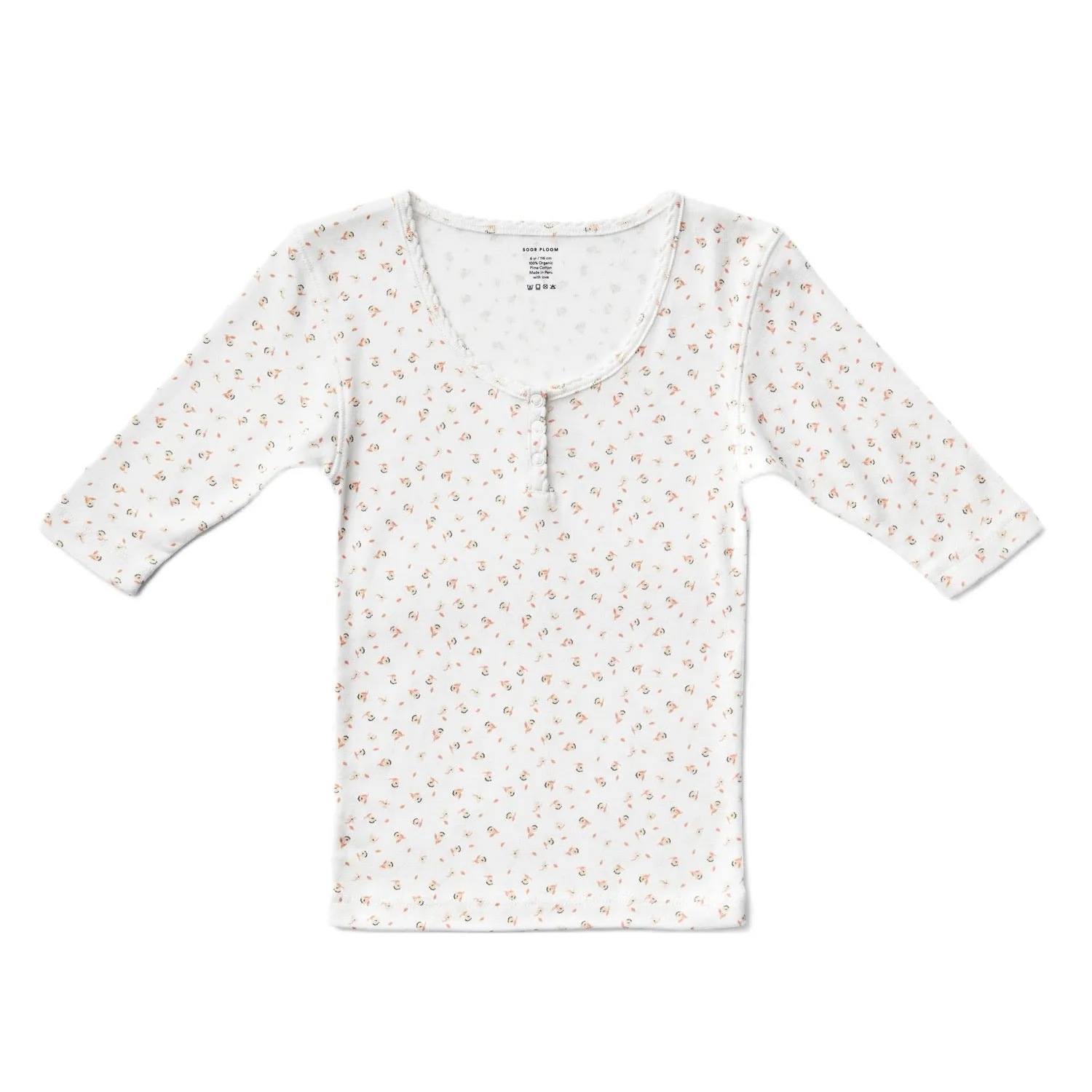 Soor Ploom Field Tee · Sorbet Fleur Print