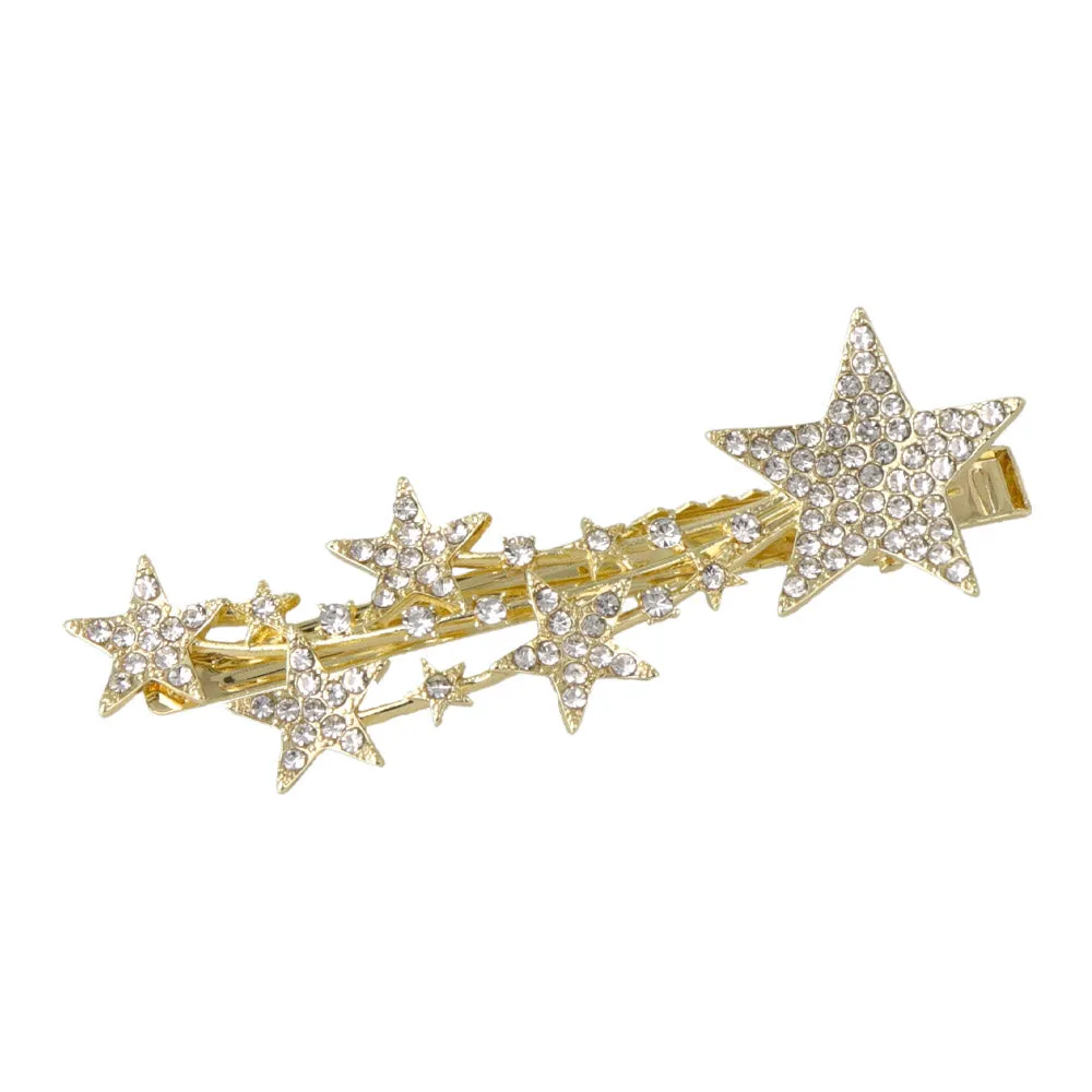 Starry Diamante Pinch Clip