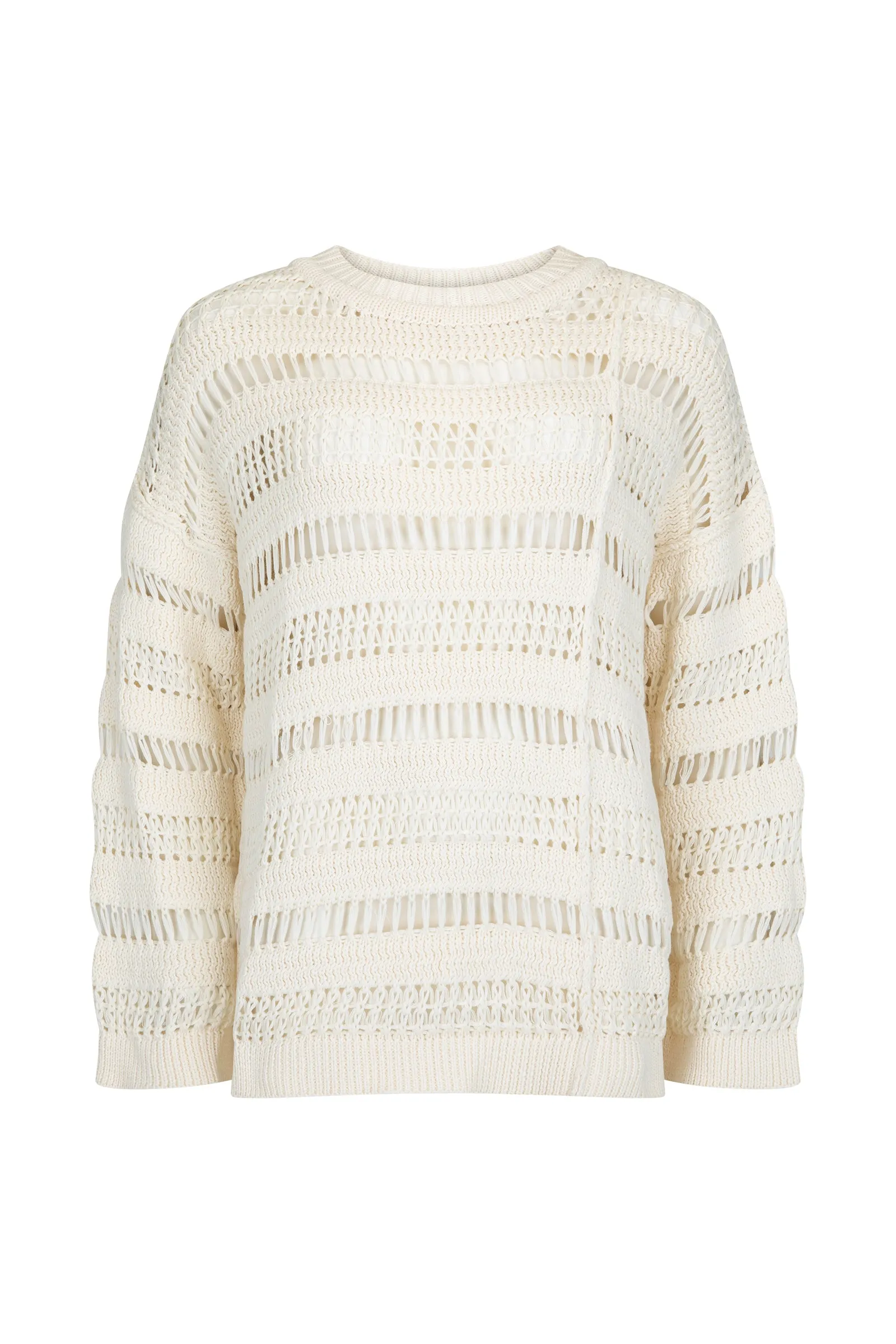STILL I RISE KNIT JUMPER - OFFWHITE