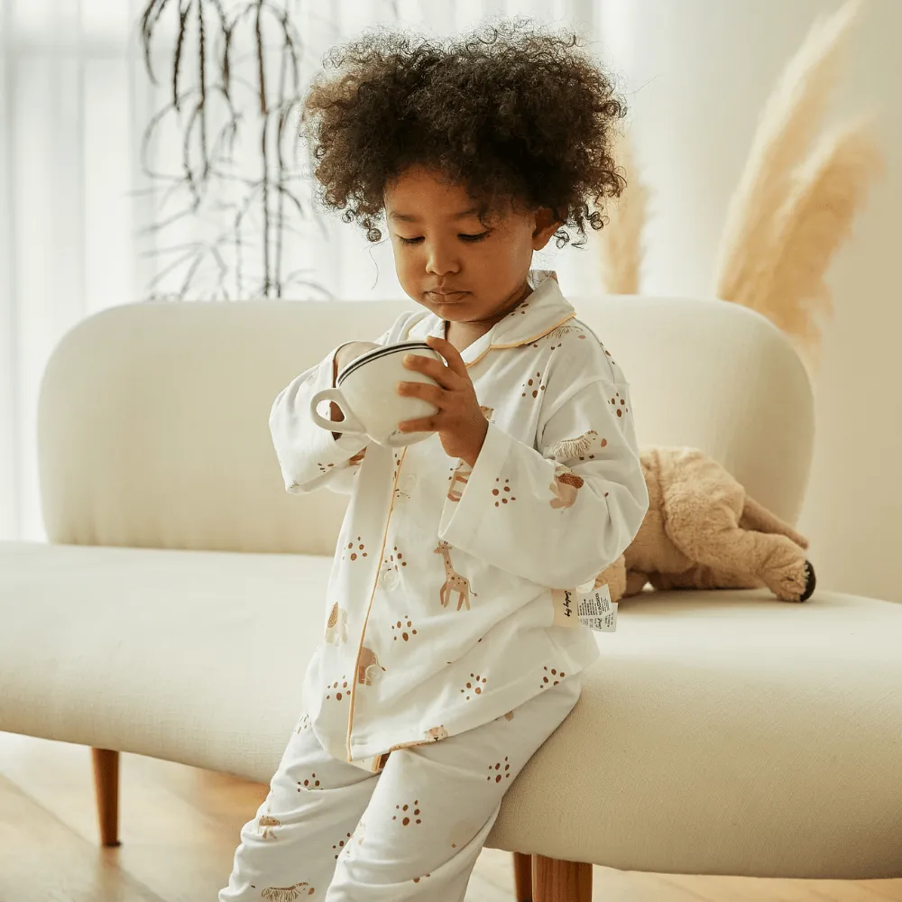 Sweet Dream Pajama in Stripe Sky Blue