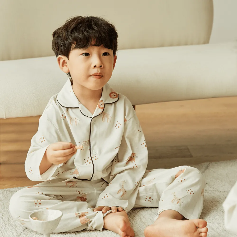 Sweet Dream Pajama in Stripe Sky Blue