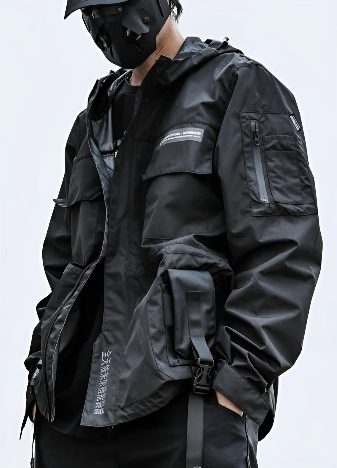 Techwear Leather Jacket