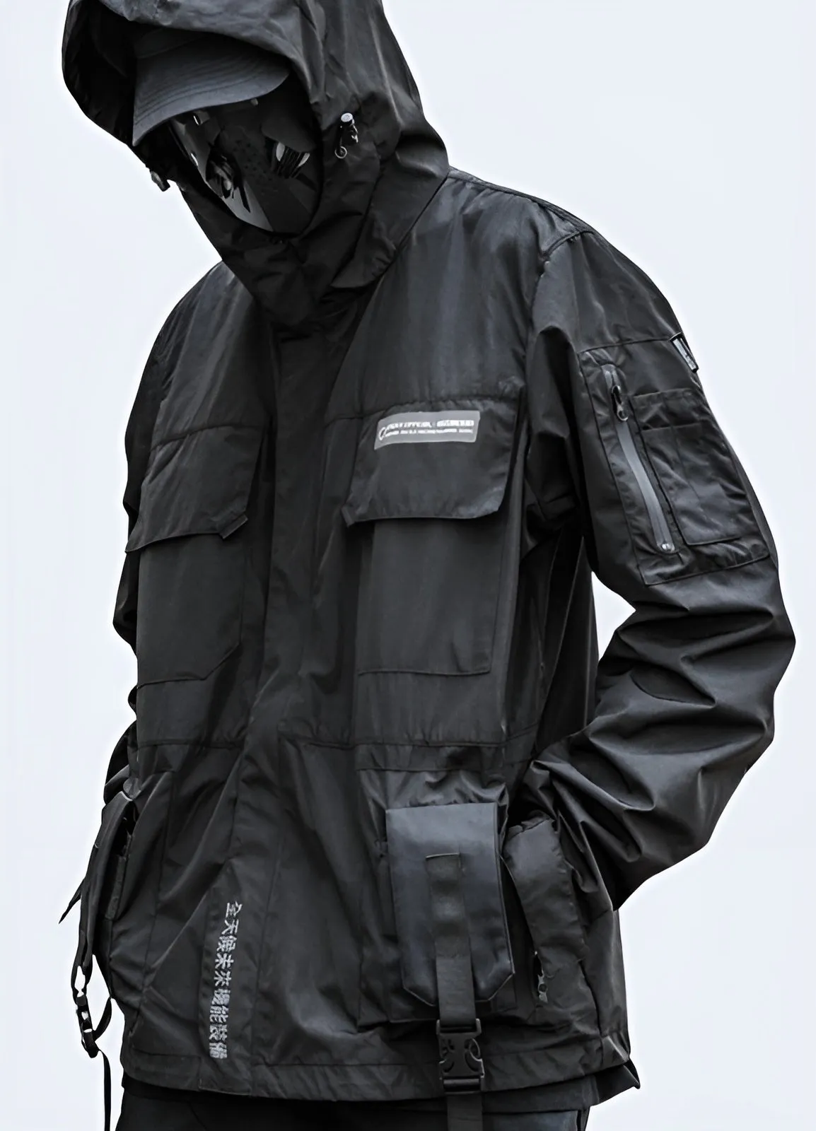 Techwear Leather Jacket