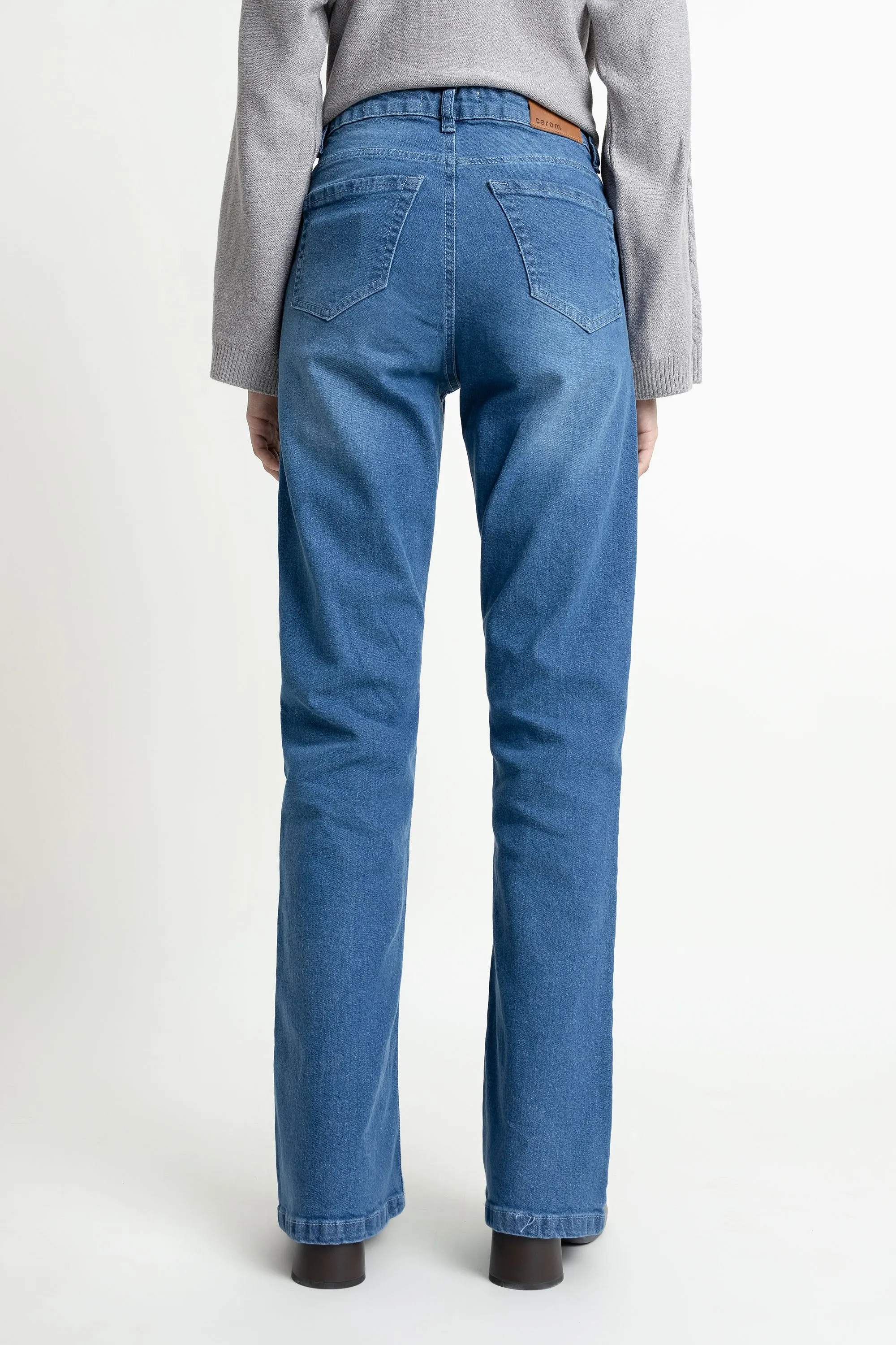 The Light Wash Bootcut Jeans