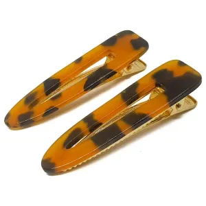 Tortoise Shell Hair Clips