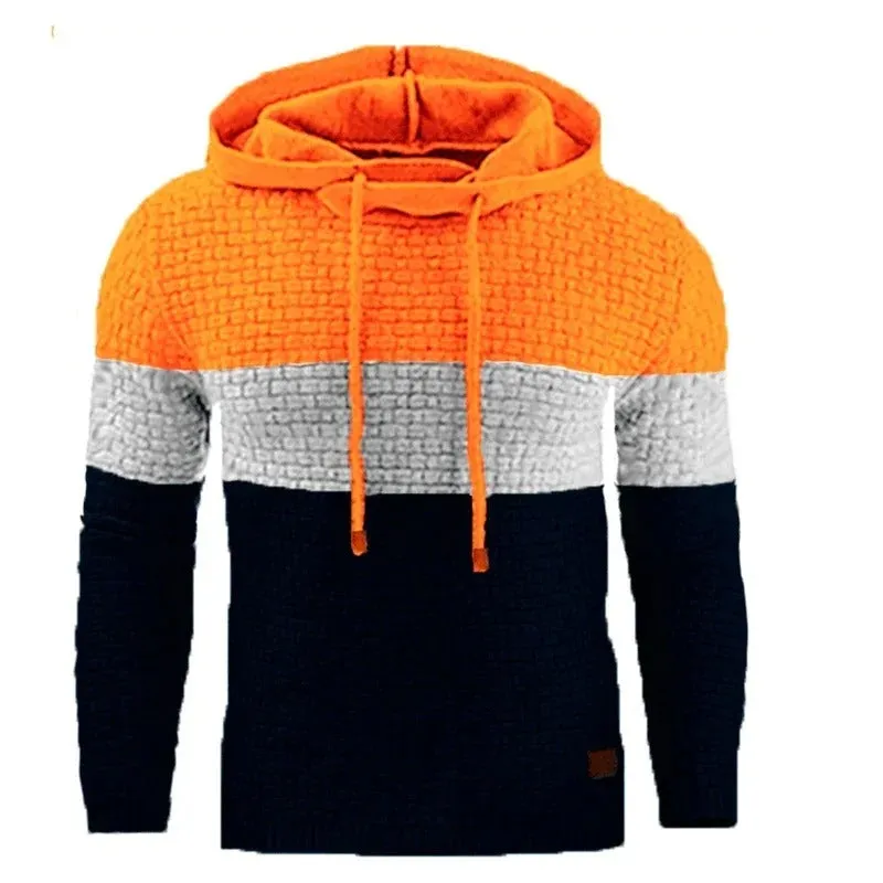 Trendy Oversized Hoodie Heren – Warme Sweater met Capuchon, Sportief & Casual