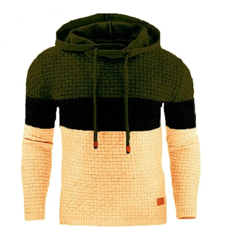 Trendy Oversized Hoodie Heren – Warme Sweater met Capuchon, Sportief & Casual