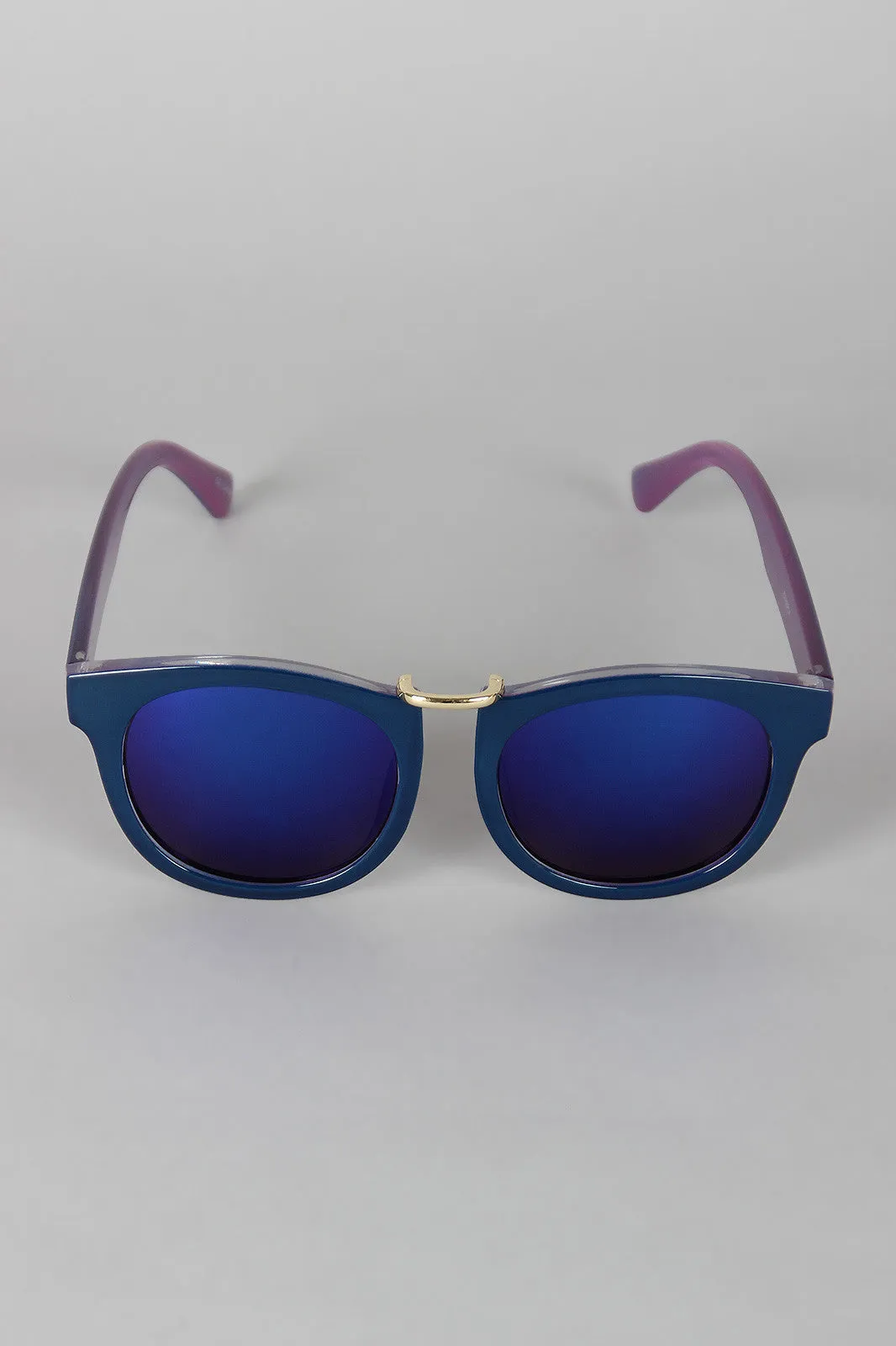 Two Tone Retro Vibe Sunglasses