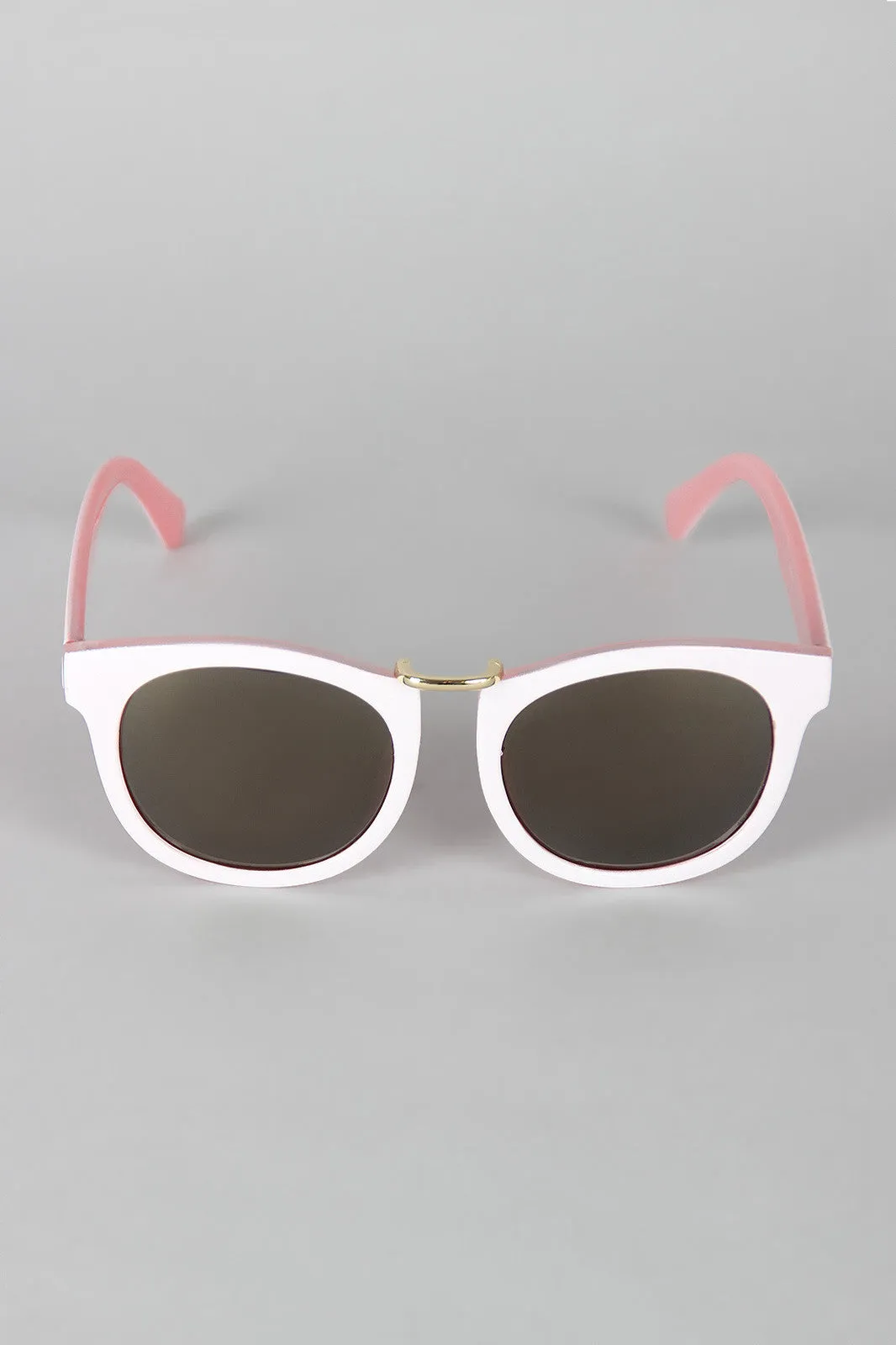Two Tone Retro Vibe Sunglasses