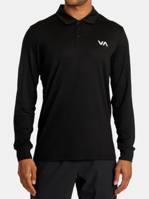 VA Vent Long Sleeve Polo