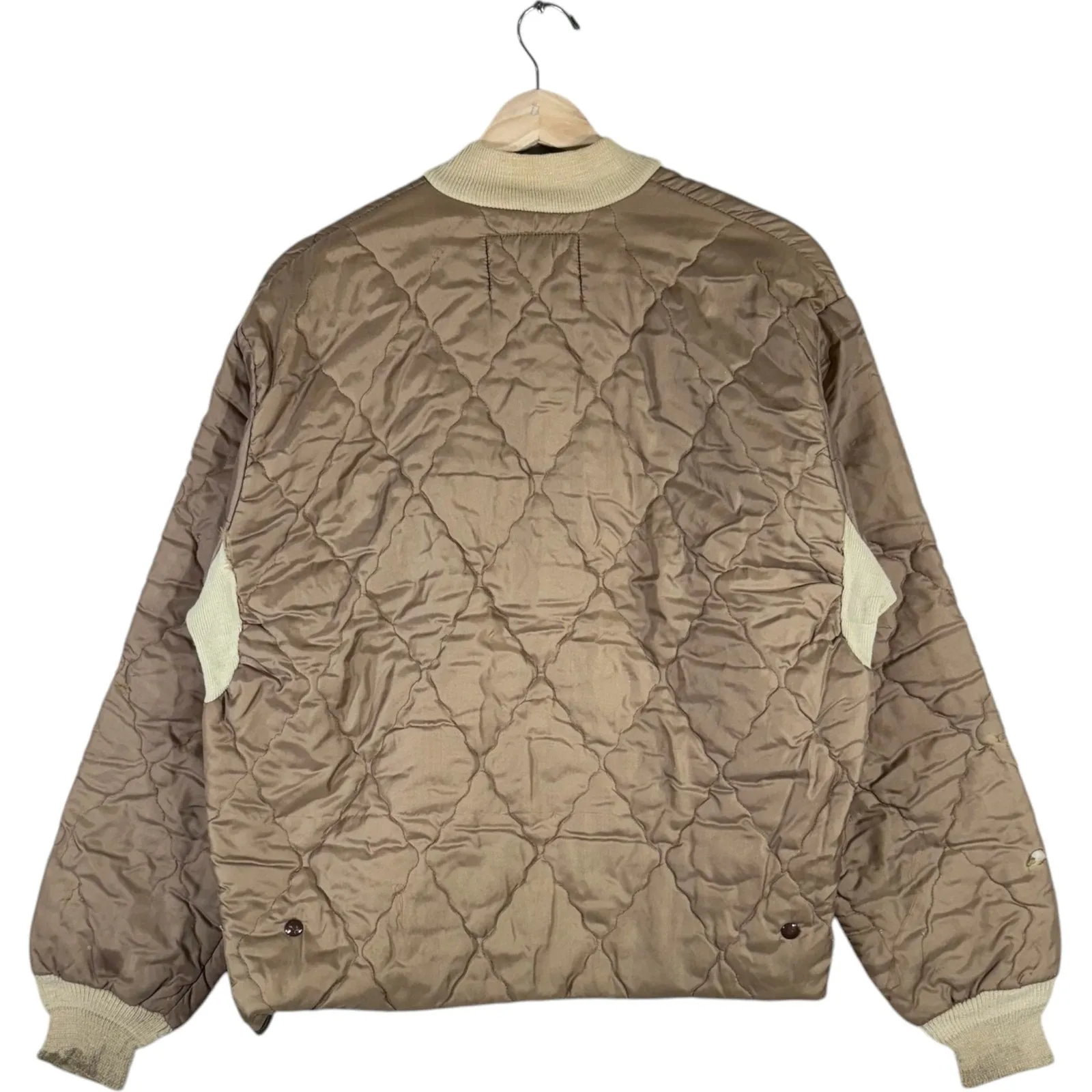 Vintage Aircel Quilted Full Zip Light Jacket
