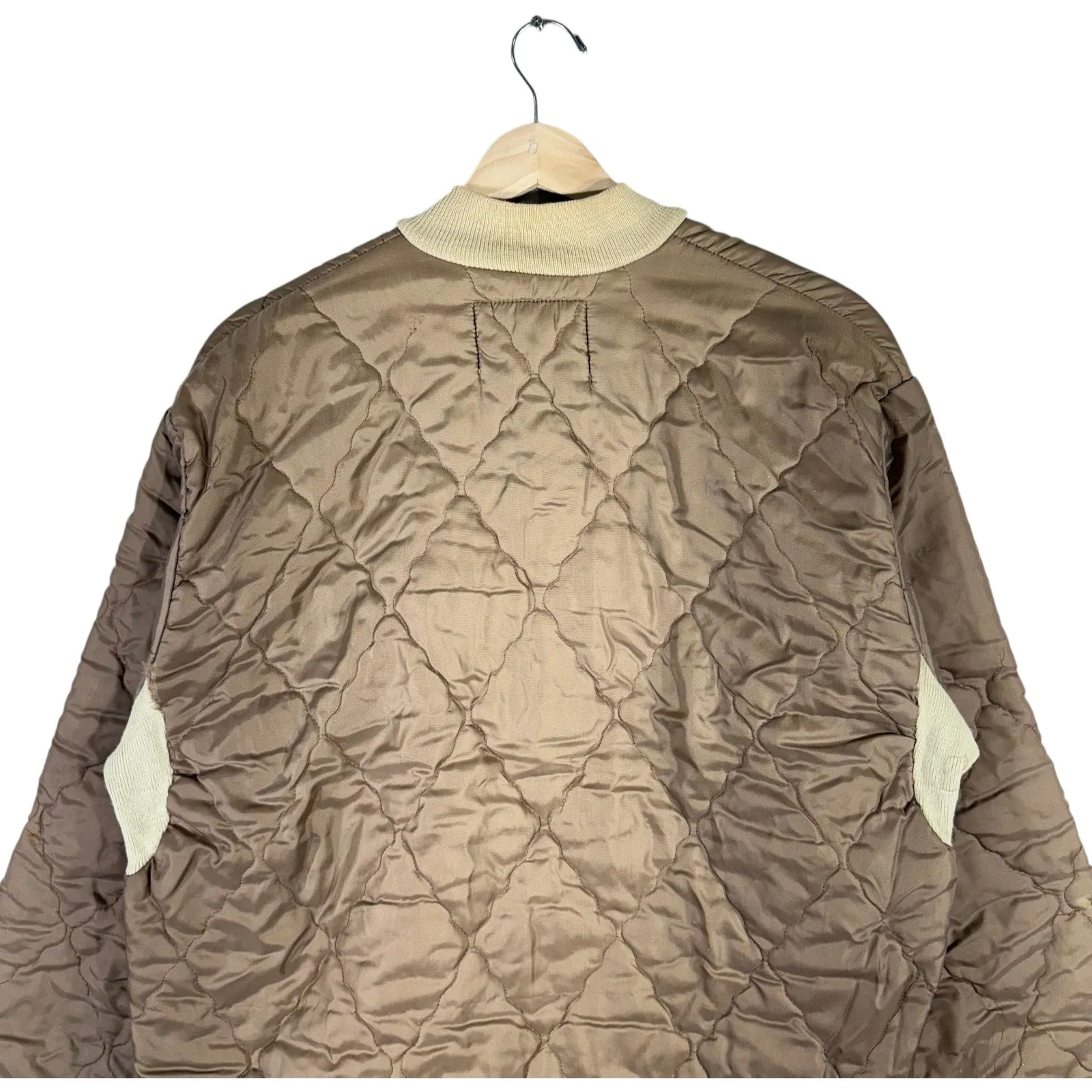 Vintage Aircel Quilted Full Zip Light Jacket